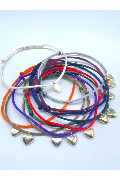 Concept HuBuTU 2 Pieces Minimal Silk Satin Flush Rope Anklet Set