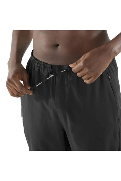 Salomon Shkout Core Men's Black Running Pants Men's Running Pants Lc2423100