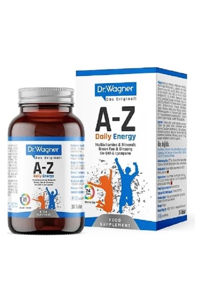 Dr Wagner أقراص دكتور فاغنر A-Z للطاقة اليومية 30 قرصًا