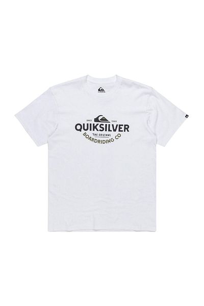 Quiksilver Typed Out Men's White T-Shirt Men's T-Shirt Eqyzt08064