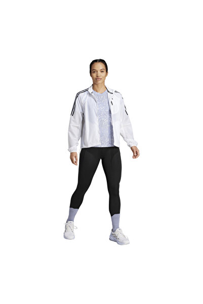 adidas Otr E Kadın Beyaz Koşu Ceketi Kadın KOŞU CEKETİ JD7755