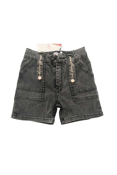 Rubin Robin. Girl's Jeans Shorts with Semi-Elastic Waist