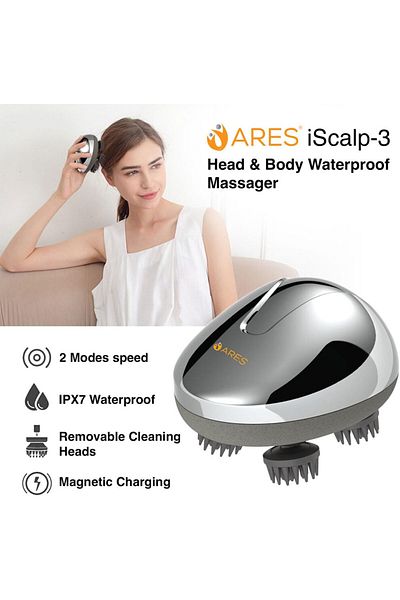 ARES iScalp-3 Head and Body Massager
