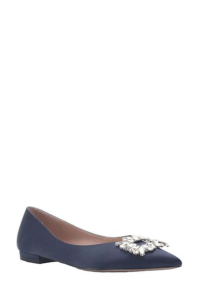 Nine West BUCIA 3FX Navy Blue Women's Babet
