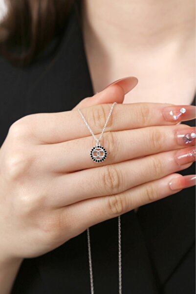 Sanem silver Trend Gümüş Kolye, 925 Ayar Gümüş Kolye, Minimal Gümüş Kolye, Si...