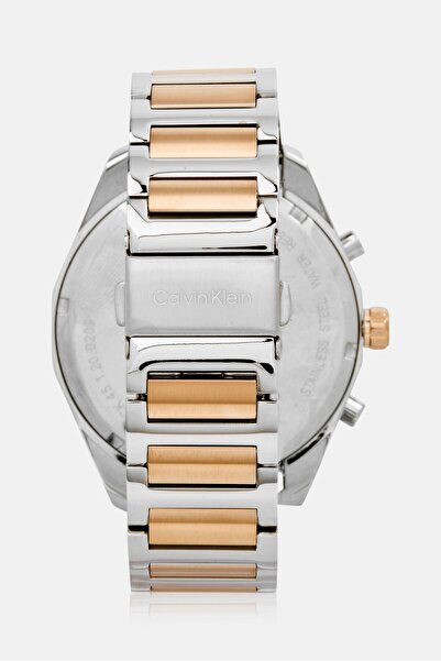 Calvin Klein Men 25200265 Stainless Steel Watch 45 mm, Silver