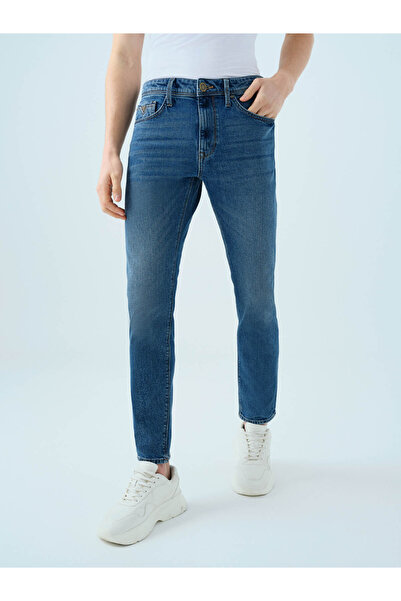 Loft Rıcardo Slim Fit Blue Men's Jean Pants Lf 2039131