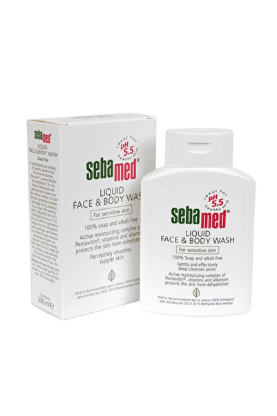 Sebamed غسول سائل للوجه والجسم 200 مل