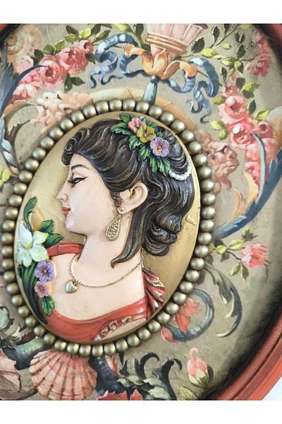 IremTasarimAtolyesi Painting Wall Decoration Products Vintage Board Hand Painting
