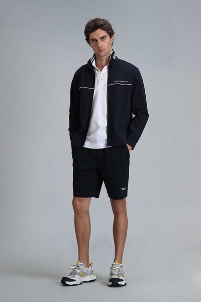 Lufian Μπλε ανδρικό σορτς αθλητικό σορτς Navy Blue