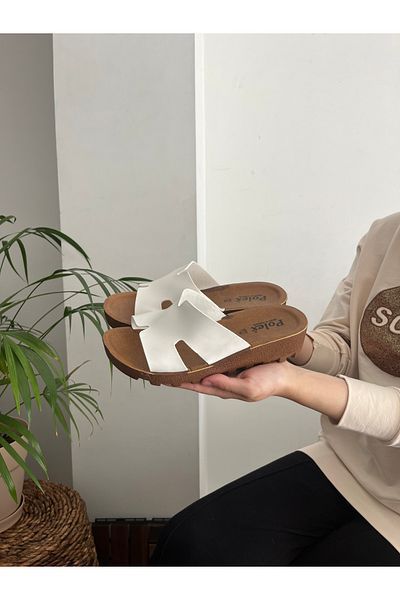 MFCreasyon Women's High Sole Summer Beach Street Indoor Slippers