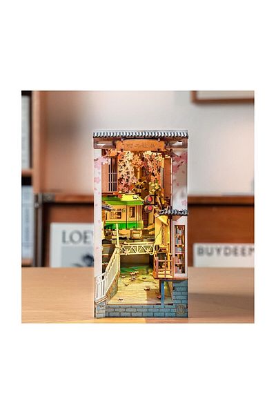 Rolife 3D Puzzle Book Spine DIY Sakura Densya, RoLife, 340 Pieces