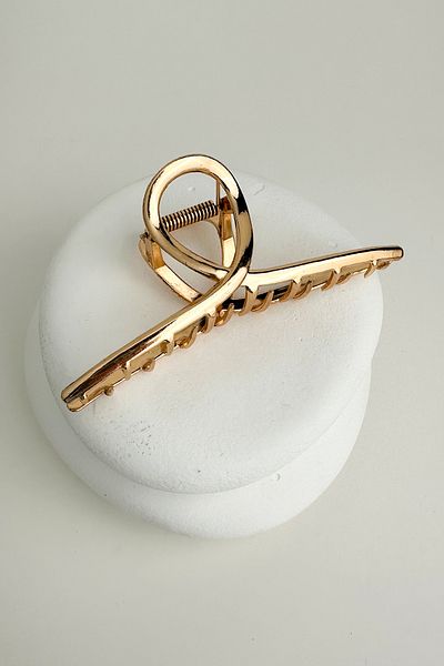 Modex Gold Color Metal Geometric Shape Latch Buckle (11cm)