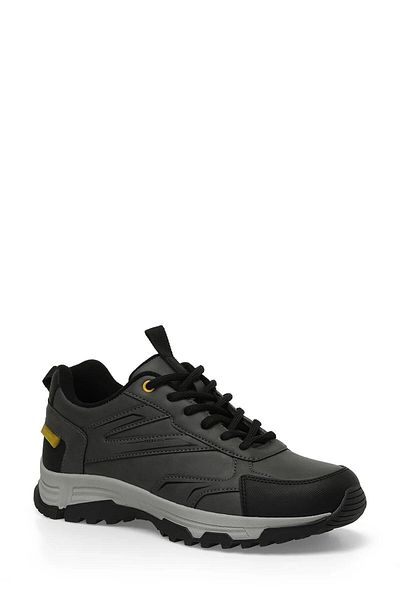 Kinetix 101781125   Magna Pu Grey-Black Unisex Outdoor Shoes