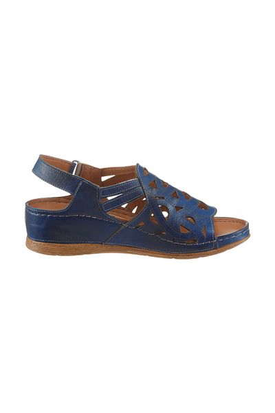 İNZE AYAKKABI Genuine Leather Sandals Model Name: Solya