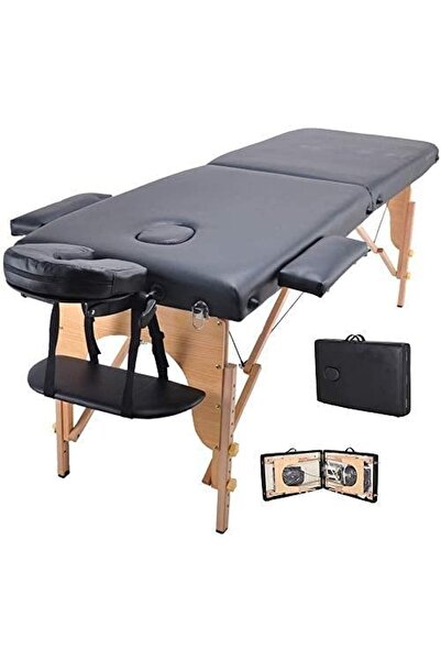 LA PERLA TECH سرير تدليك محمول قابل للطي، الأبعاد: الطول 186 سم × العرض 70 سم...