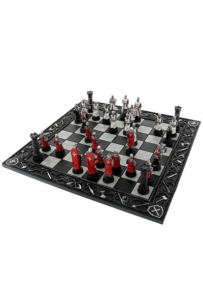 GiftExpress Exclusive Templar chess set 43cm