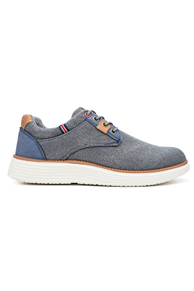 Tmall Pantofi casual bărbătești, material denim, 1298, albastru