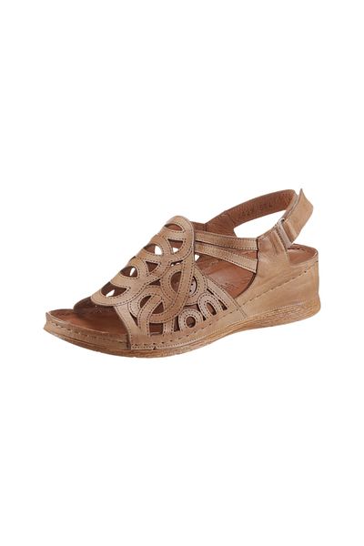 İNZE AYAKKABI Genuine Leather Sandals Model Name: Solya