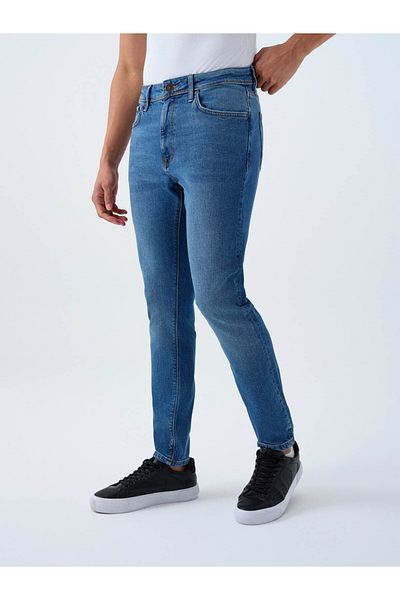 Loft Lf2039446 Navy Blue Ανδρικό Jean Παντελόνι Lf2039446