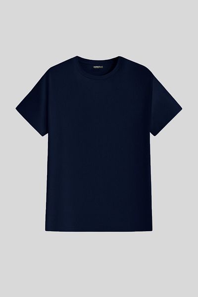 GENIUS STORE Men's T-Shirt Standard Fit Basic Crew Neck T-Shirt Basic-Manless1