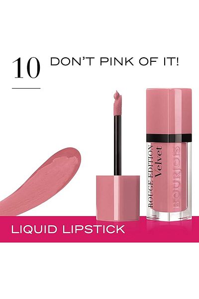 Bourjois Bourjois, Liquid Lipstick, Rouge Edition Velvet, No. 10