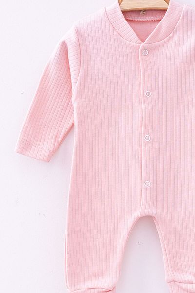Nayinom 100% Cotton Plain Unisex Jumpsuit Without Booties