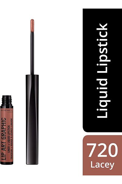 RIMMEL LONDON Rimmel London Lip Art Graphic Lip Gloss, 720 Lacy