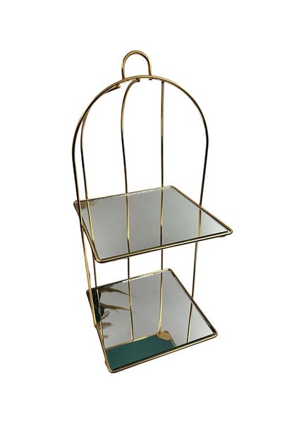 HELVACIOĞLU AKSESUAR Organizator cu 2 niveluri 18 X 18 X 43 Cm