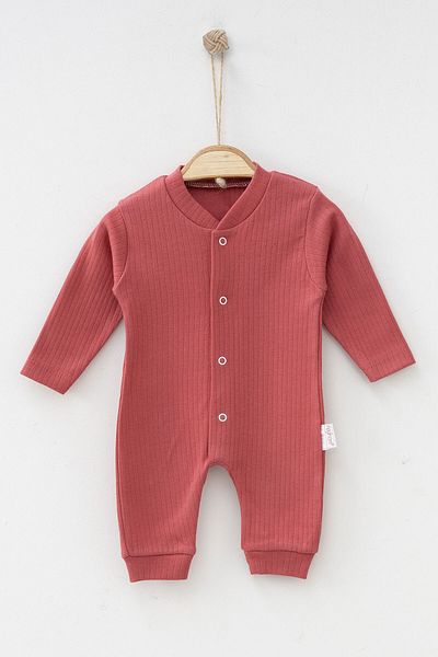 Nayinom 100% Cotton Plain Unisex Jumpsuit Without Booties