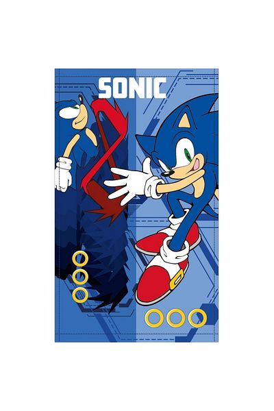 Sonic Set of two hand and face towels, 30x30 cm and 30x50 cm, 100% cotton, multicolor, Sonic