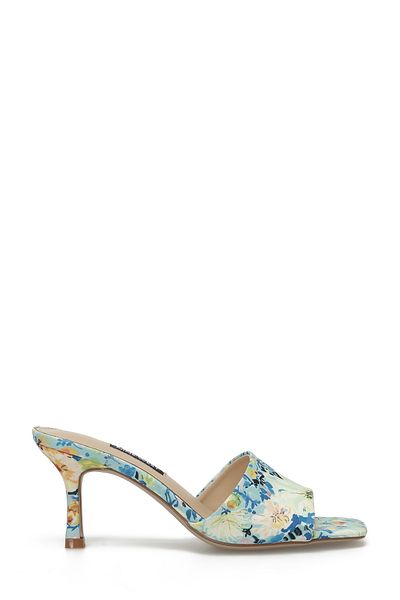 Nine West Papuci cu toc pentru femei DERONA2 3FX Blue