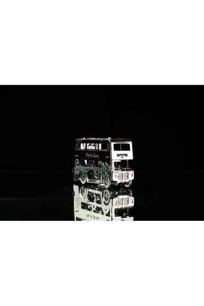 Time for Machine 3D Mechanical Puzzle Kit, Metal, TimeForMachine, Cute Double Decker Model, 79 pieces