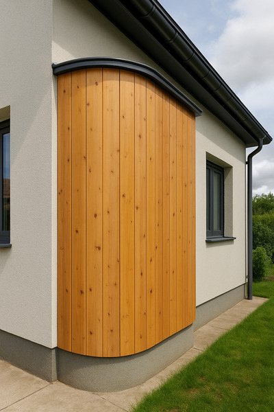 AĞAÇ AHŞAP ÇAM LAMBRİ BALIKSIRTI MODEL 200CM BOY