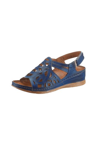 İNZE AYAKKABI Genuine Leather Sandals Model Name: Solya