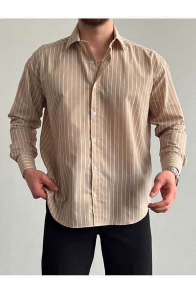 BASEL.CO Раирана риза Old Money Relaxed Fit