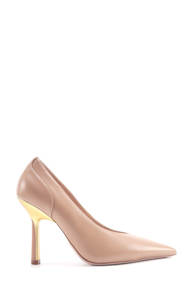 Nine West حذاء بكعب نسائي من Berrın 4pr Nude