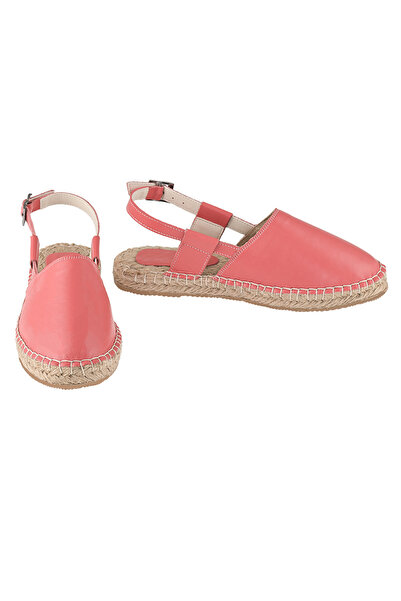 NOOSY Valódi bőr gránátalma virág női kézzel készített espadrille