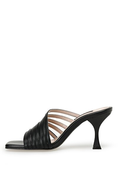 Nine West Yezza 3fx Siyah Kadın Topuklu Terlik