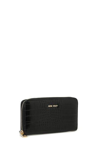 Nine West Rosswall 4Pr Black Women's Wallet