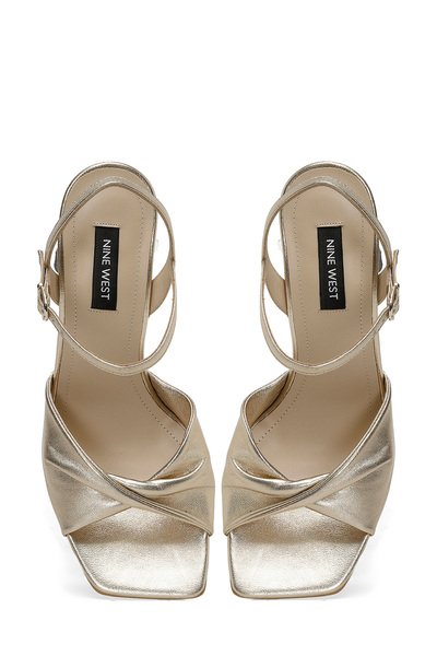 Nine West FALBA 4FX Gold - Women's Heeled Sandals