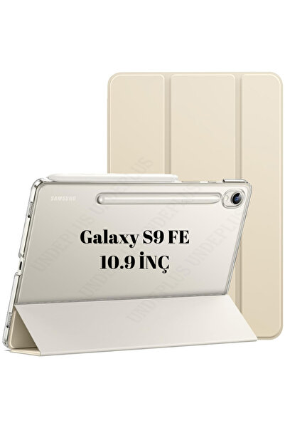 UnDePlus Samsung Galaxy Tab S10 Lite FE/S10/S9 FE/S9 Uyumlu Kılıf Pu Deri Smart Standlı Case
