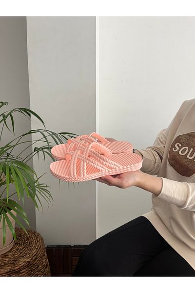 Behtah Kundura Soft Flexible Airblow Bathroom Balcony Beach Street Slippers with Non-Slip Sole