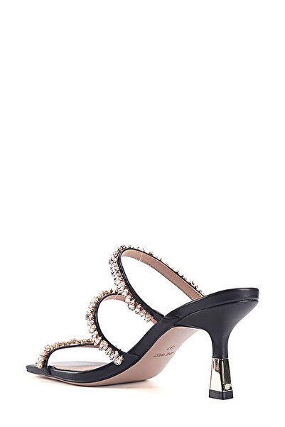 Nine West Papuci cu toc pentru femei Macai 3pr negri