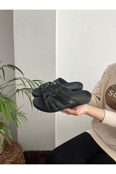 Behtah Kundura Scented Non-Slip Sole Soft Flexible Airblow Bathroom Balcony Beach Street Slippers
