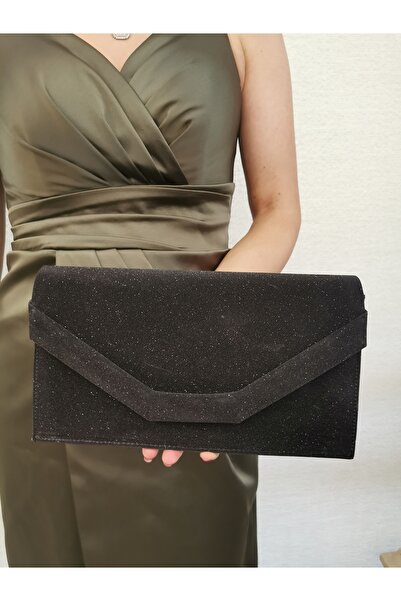 MODA SOAVE COLLECTION GEANT DE SEARĂ PENTRU FEMEI, NEGRU CRYSTAL, CU LANȚ, GEANT DE PETRĂ DE NOAPTE PENTRU NUNTĂ