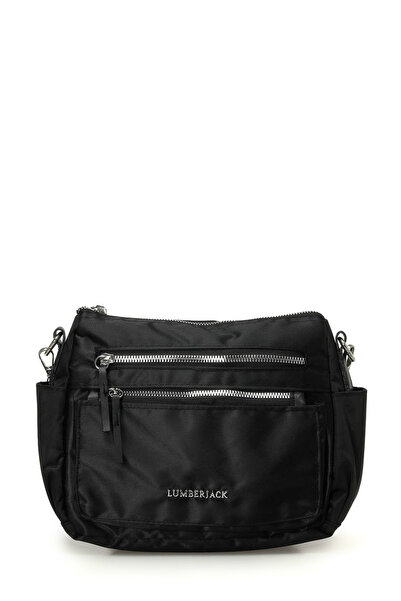 lumberjack TEX SERI POST CPRZ 4PR SIYAH Kadın Çapraz Çanta