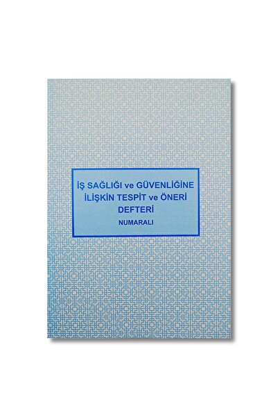 GÜRMAT Gürmat 20 x 28 İş Sağlığı ve İşçi Güvenliğine İlişkin Tespit ve Öneri ...