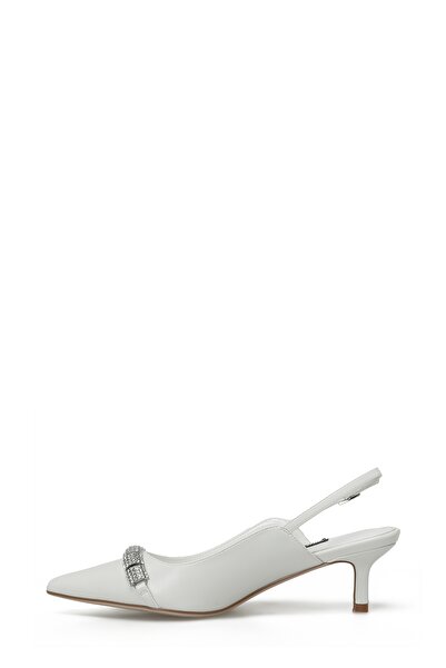 Nine West LOVEME 4FX - White Women's Heeled Sandals
