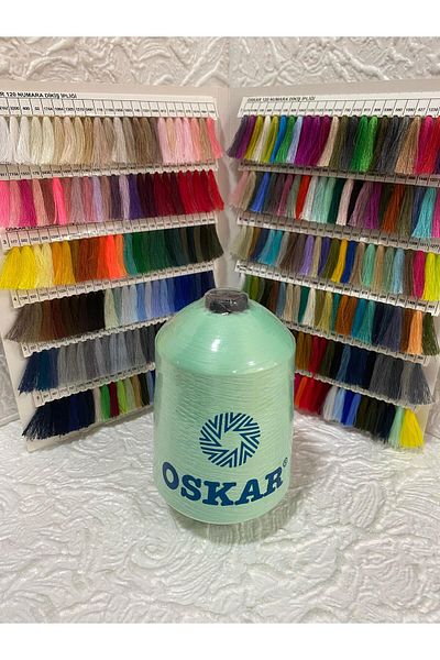 Oskar Overlock Thread (Banana Ip) 500Gr (Water Green)